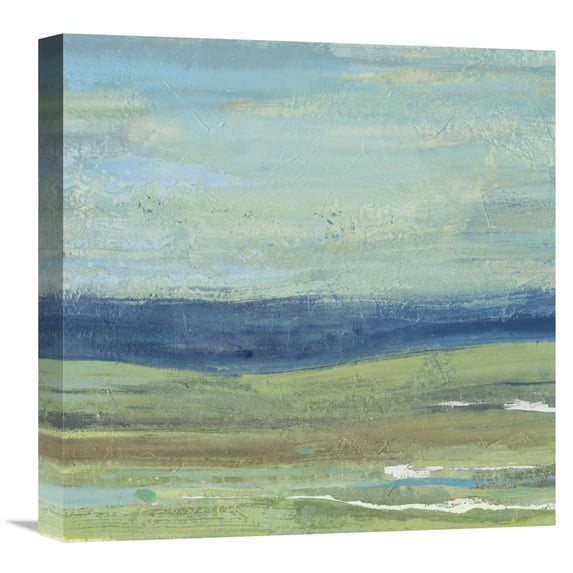 Global Gallery Albena Hristova 'Azure Wave' Canvas Wall Art