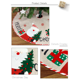 thumbnail image 4 of Falda de árbol de Navidad ZHAOCHENG 108 cm para decoraciones de fiestas navideñas, 4 of 5