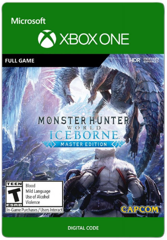 xbox one本体とモンスターハンターソフト Monster Hunter World: Iceborne Master Edition - Xbox One [Digital