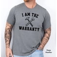 thumbnail image 4 of I am the warranty Shirt Garage gift for dad funny dad shirt Dad gifts, 4 of 6