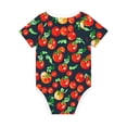 thumbnail image 2 of Rocae Tomatoes for Baby Climbing Clothes Soft Baby Romper for Active Infants Comfortable and Breathable Crawling Jumpsuit Unisex Baby Outfit 18 Months, 2 of 8