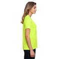 thumbnail image 3 of Ladies' Fusion ChromaSoft™ Performance T-Shirt SAFETY YELLOW 2XL, 3 of 3