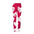 thumbnail image 4 of QATAINLAV Valentine Leggings for Women 2025 Butt Lift Tummy Control High Waisted Yoga Pants Cute Love Heart Print Elastic Tights 90% off Clearance Sale Pink XL, 4 of 5