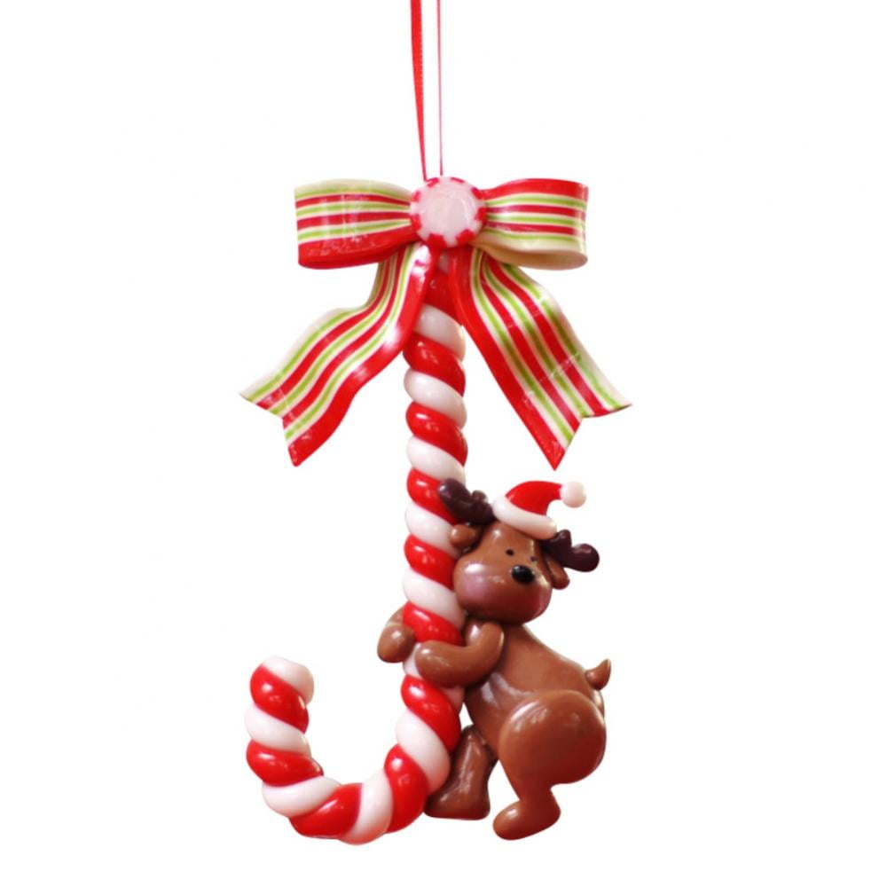 3 Packs Christmas Candy Ornaments Hanging Candy Cane Decorations