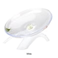 thumbnail image 4 of tredstone Plastic Exercise Wheel For Hamsters Hedgehogs No Noise Interactive White, 4 of 6