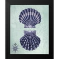 thumbnail image 2 of Fab Funky 12x14 Black Modern Framed Museum Art Print Titled - Seashell Collection 2 a, 2 of 5
