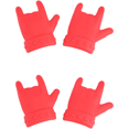 thumbnail image 2 of 4Pcs Kitchen Silicone Pot Clip Lid Lifting Gadget Spoon Holder Steam Releaser Spill-Proof Lid Lifter Utensils Palm Shape, 2 of 5
