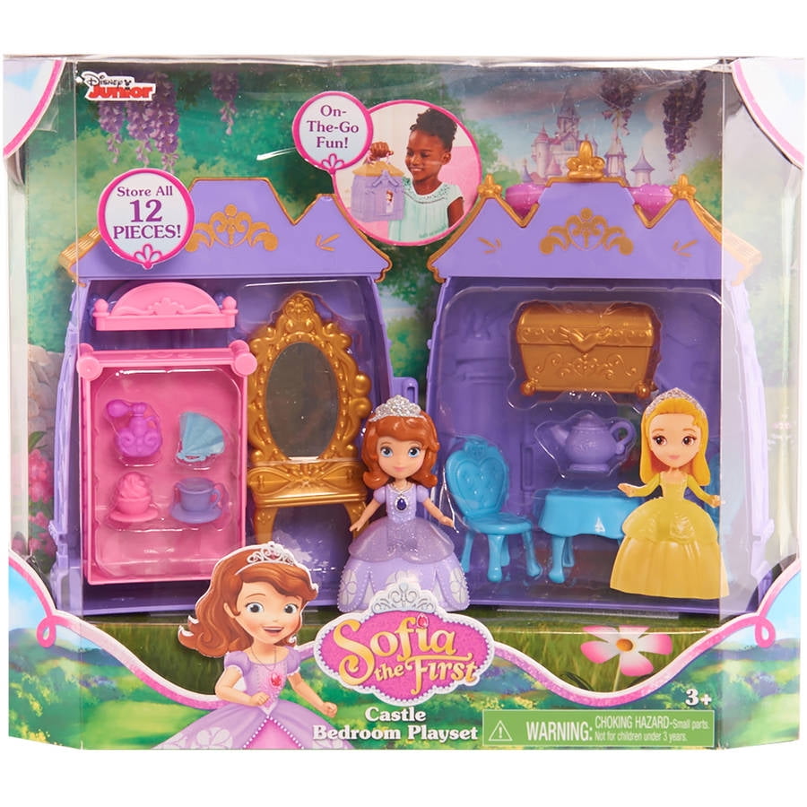 Disney Junior Sofia the First Castle Bedroom Play Set