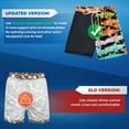 thumbnail image 5 of SILVERCELL Boys Swim Trunks with Boxer Brief Liner Swim Shorts Boys Compression Liner Youth Anti Swim Trunks 5-16 Years, 5 of 9