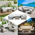 thumbnail image 5 of Patio Furniture Covers Q01 Series Waterproof Outdoor Furniture Covers for Winter Outdoor Rectangle Table and Chair Set Covers, Dust Proof Furniture Protective Cover 119" L x 59.5" W x 27.5" H, 5 of 7