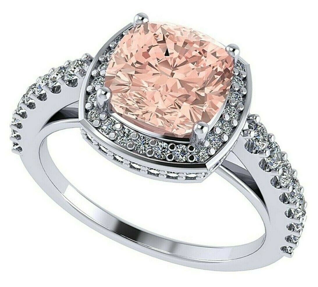 Wedding Engagement Bridal Simulated Morganite CZ Solitaire Stud Earrings Rose Tone 925 Sterling Silver Choose Color Wedding Engagement Bridal Simulated Morganite CZ Solitaire Stud Earrings Rose Tone 925 Sterling Silver Choose Color