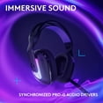 thumbnail image 4 of Logitech G522 LIGHTSPEED Wireless Gaming Headset, LIGHTSYNC RGB, Full Bandwidth Mic, Advanced Synchronized Audio, Tri-Connectivity with LIGHTSPEED, Bluetooth, Black, 4 of 10