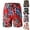 Red, variant on JIAHONG Mens Swim Trunks Quick Dry Board Shorts with Mesh Liner, Breathable Big & Tall Beach Shorts Swimwear Bathing Suits , Red