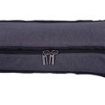 thumbnail image 4 of Crossrock 1/2 Size Classical Guitar Bag, 10mm Padding, Backpack Available, Dark Grey, 4 of 5