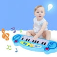 thumbnail image 1 of Kid Keyboard Piano With Microphone12 Keys Keyboard Piano Kids Multifunction Music Educational Instrument Toy Keyboard Piano For 345 678 Girls And Boys, 1 of 6