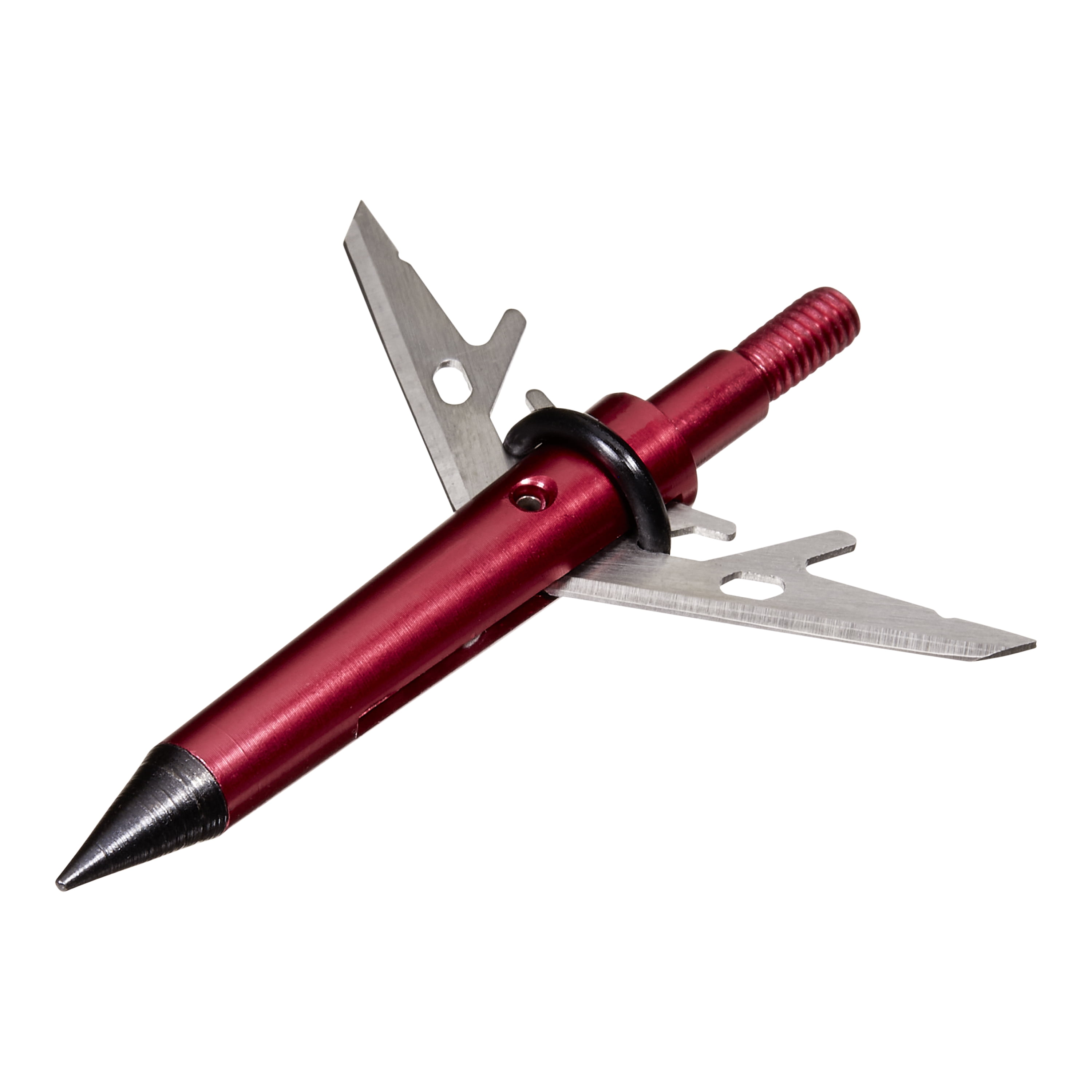 Stryke Therm-X Expandable Broadheads, 100-Grain, 3-Pack, Red/Black