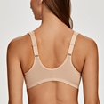 thumbnail image 2 of CHUANK Underwire Front Closure Bras for Women Black 34B, 2 of 6