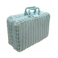 thumbnail image 3 of GROWTH TANK Imitation Rattan Suitcase Elegant Picnic Basket for Outside Sundries Camping S, 3 of 9