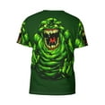 thumbnail image 6 of Ghostbusters Green T-Shirt for Men Novelty 3D Pritneted Casual Short Sleeve Tees Shirt Summer Street T Shirt Top, 6 of 7