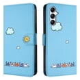 thumbnail image 4 of S24 Kawaii Cat Phone Case for Funda Samsung Galaxy S23 Ultra S24 S22 Plus S21 FE S20 Note 20 10 Cases Leather Wallet Flip Cover, 4 of 5
