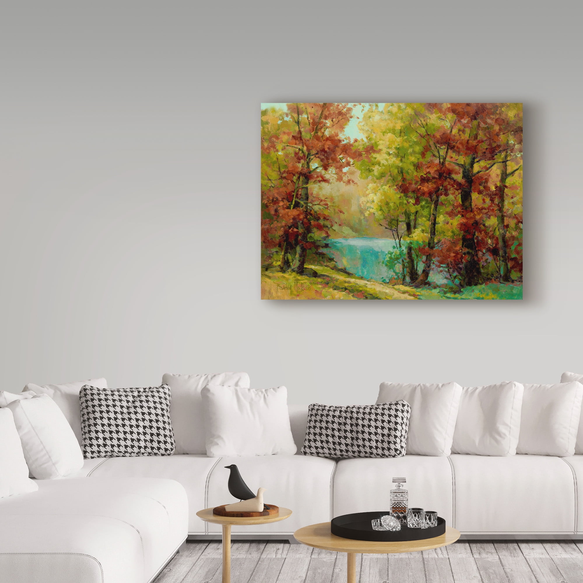 Trademark Fine Art ' Serene Retreat' Canvas Art by Barbara Mock