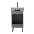 thumbnail image 5 of Design Element Stella 16.5" Wood Single Sink Vanity in Gray, 5 of 11