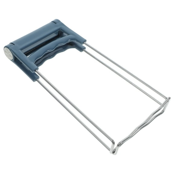 BESTOYARD Blue Stainless Steel Plate Gripper Clip for Hot Dish Lifting in Kitchen