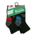thumbnail image 2 of Fruit of the Loom Ankle Durable Super Soft Printed Socks (Big Boys or Little Boys) 6 Pack, 2 of 4
