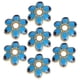 thumbnail image 2 of 30 Uds. Tapas de cuentas en forma de flor collar de aleación pulsera Torus para joyería accesorio DIY, 2 of 5