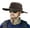 Coffee, variant on Men's Sun Hats Summer UPF50+ Wide Brim Bucket Hat Breathable Waterproof Foldable Safari Boonie Cap Army Green