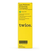 TWICE Whitening Toothpaste with 5% NHAP - Happy Mint - 3.4oz