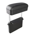 thumbnail image 3 of kanaroous Car Armrest Box Elbow Support Adjustable Car Center Console Arm Rest Car Styling Auto Seat Gap Organizer Arm Rest Box Ornaments Black black line, 3 of 6