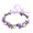 White purple, variant on Flower Crown Floral Wreath Headband Garland Bohemian Wedding Bridal Headwear