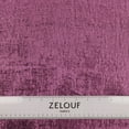 thumbnail image 6 of Zelouf Remi Metallic Woven  , Sewing, DIY, Crafts Fabric by the Yard, Black/rose, 20 Yard, 6 of 7