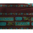 thumbnail image 4 of oneOone Georgette Viscose Fabric Ethnic Block Print Fabric BTY 42 Inch Wide, 4 of 4