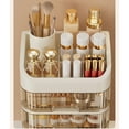 thumbnail image 1 of FcBaudy Cosmetic Storage Box Desktop Storage Dusted Proof Mask Lipstick Crossed Border Plastic Storage Shelf A receptacle, 1 of 7