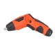 thumbnail image 4 of Destornillador Recargable Eléctrico Mini Plegable USB Batería De Litio Punta De Carga Naranja 4.2V, 4 of 5