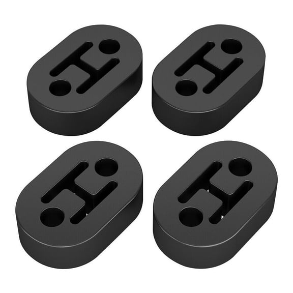 Performance Polyurethane Rubber Exhaust Hangers Adjustable Muffler Universal 4Pcs