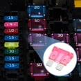 thumbnail image 3 of Unique Bargains 5pcs Blade Style Fuses 4A Blade Style Fuses for Automotive Car Boat Truck SUV RV Motorcycle Pink, 3 of 6