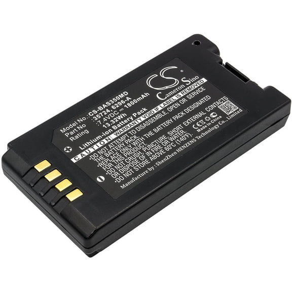 Battery for Baxter 35083 35700 Sigma Spectrum Pump 35724 35162 6296-A 1800mAh
