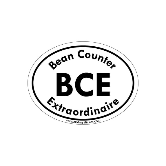 187-BCE BEAN COUNTER EXTRAORDINAIRE