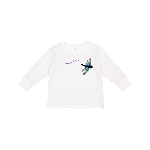 Inktastic Dragonfly Boys or Girls Long Sleeve Toddler T-Shirt