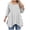 White-Shirts, variant on Jsaierl 3/4 Length Sleeve Plus Size Tops for Women Summer Round Neck Shirts Dressy Solid Petite Blouses Classic Holiday Tunic Top L-4XL