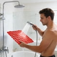 thumbnail image 4 of Bath Mats Non- Shower Mats 12x12 Inch Extra Soft Bathroom Mat Water Absorbent Fatigue Bath Anti- Mat 6 Colors 1PC, 4 of 5