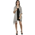 thumbnail image 3 of Women’s Solid Color Large Extra Soft Pashmina Shawl Wrap Scarf – Oversized Soft Winter Wrap for Parties, Weddings & Christmas Gifts, 3 of 6