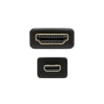 thumbnail image 3 of Micro HDMI Cable NANOCABLE 10.15.3502 1,8 m Black, 3 of 4
