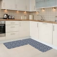 thumbnail image 5 of Xecao black Skull white Patten Kitchen Rugs and Mats Sets,2 Pieces Non-Slip Washable Rugs, Kitchen Mat for Floor,Suit for Kitchen Decor and Accessories, 5 of 6
