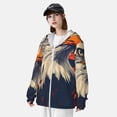 thumbnail image 3 of Fotbe American Bald Eagle A Chaqueta con Protección Solar UPF 50+ para Hombre y Mujer, Camisa con Capucha y Bolsillos-Large, 3 of 7