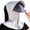 Gray, variant on HONHUZH Summer Hats Unisex Full Face Sun Hat With Detachable Visor And Neck Flap Breathable Summer UV Protection