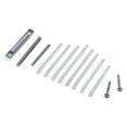thumbnail image 1 of portátil, piano de pulgar con 8 teclas y tornillos, instrumentos musicales, 1 of 9